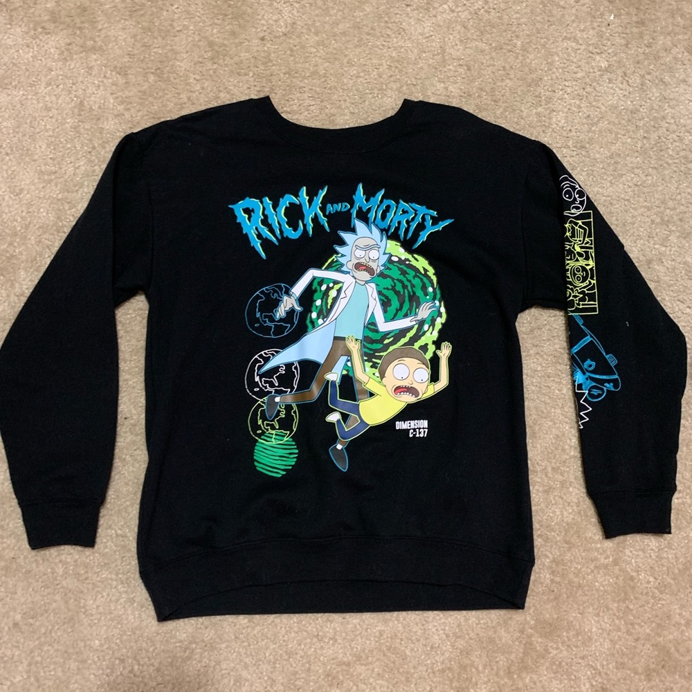 Rick and Morty Crewneck Sweatshirt